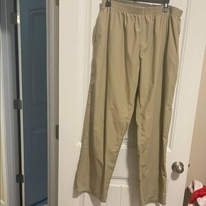 Women's Tan Scrub‎ Pants size xl
